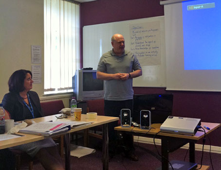 BERNIE GRAHAM BA MSc FRSM MBPsS Training Students